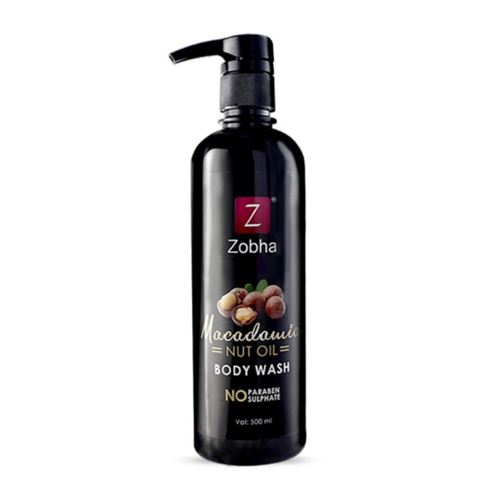 Body Wash with 100% Natural Macadamia Paraben and Sulphate Free