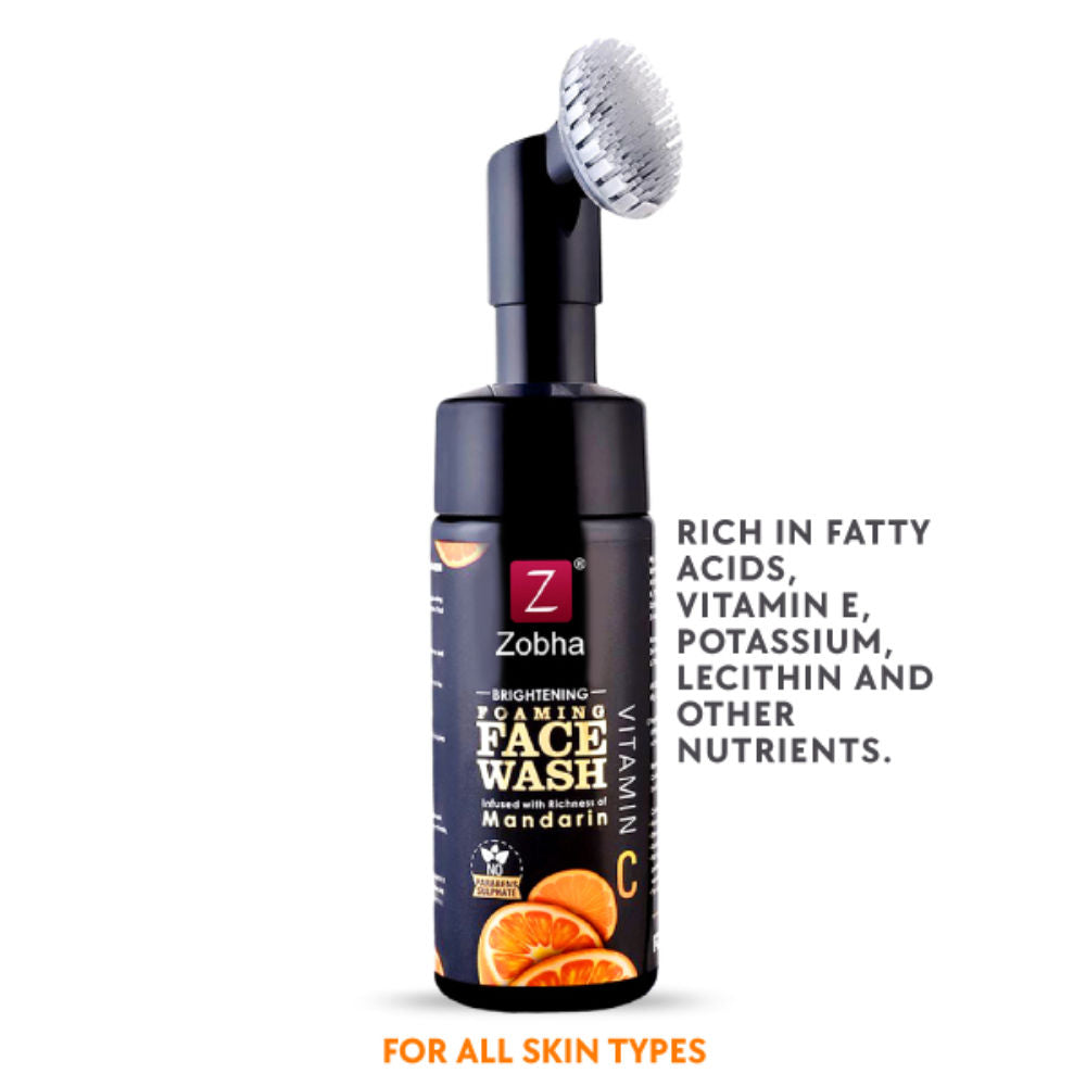 Vitamin C Foaming Face Wash Infused with Mandarin