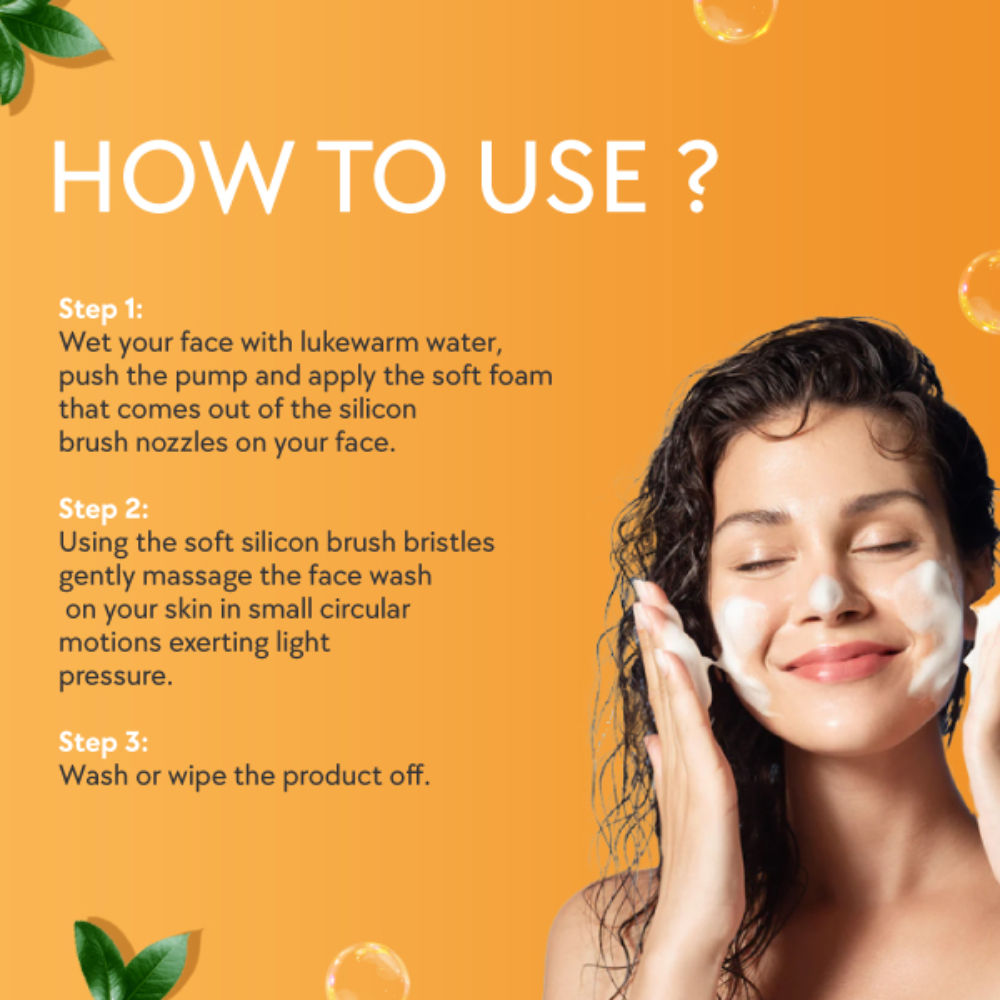 Vitamin C Foaming Face Wash Infused with Mandarin