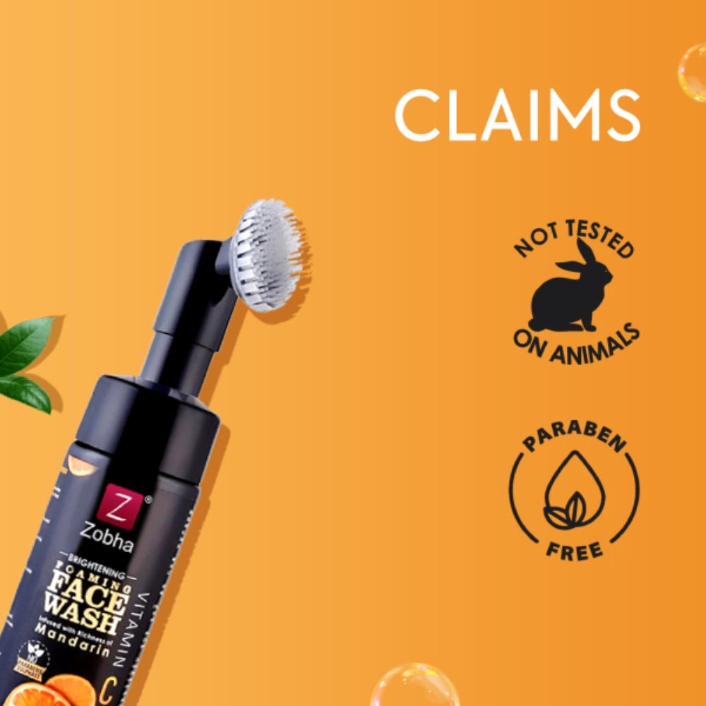Vitamin C Foaming Face Wash Infused with Mandarin