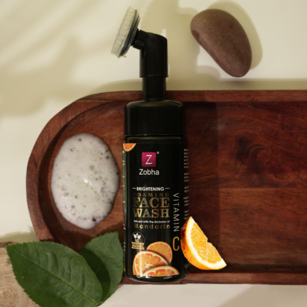 Vitamin C Foaming Face Wash Infused with Mandarin