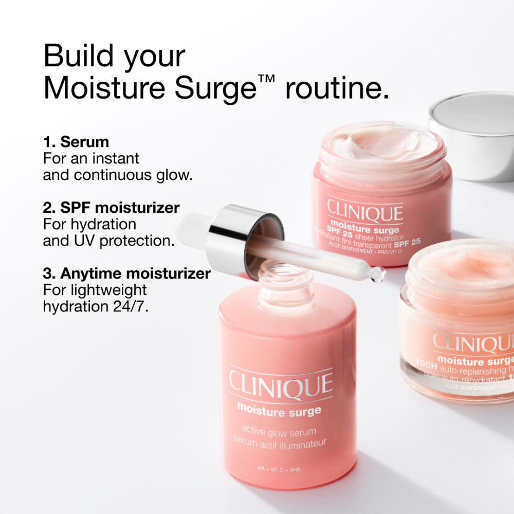 Moisture Surge Active Glow Serum with Vitamin C, Lactic Acid & Hyaluronic Acid