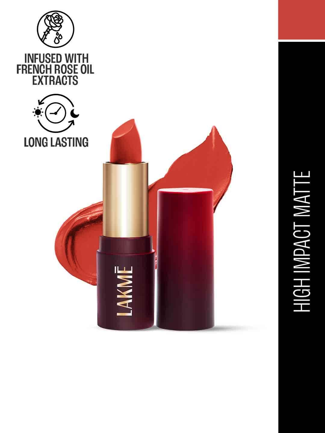 Forever Matte Lipstick, Made With French Rose Oil Extracts - Brown Chili