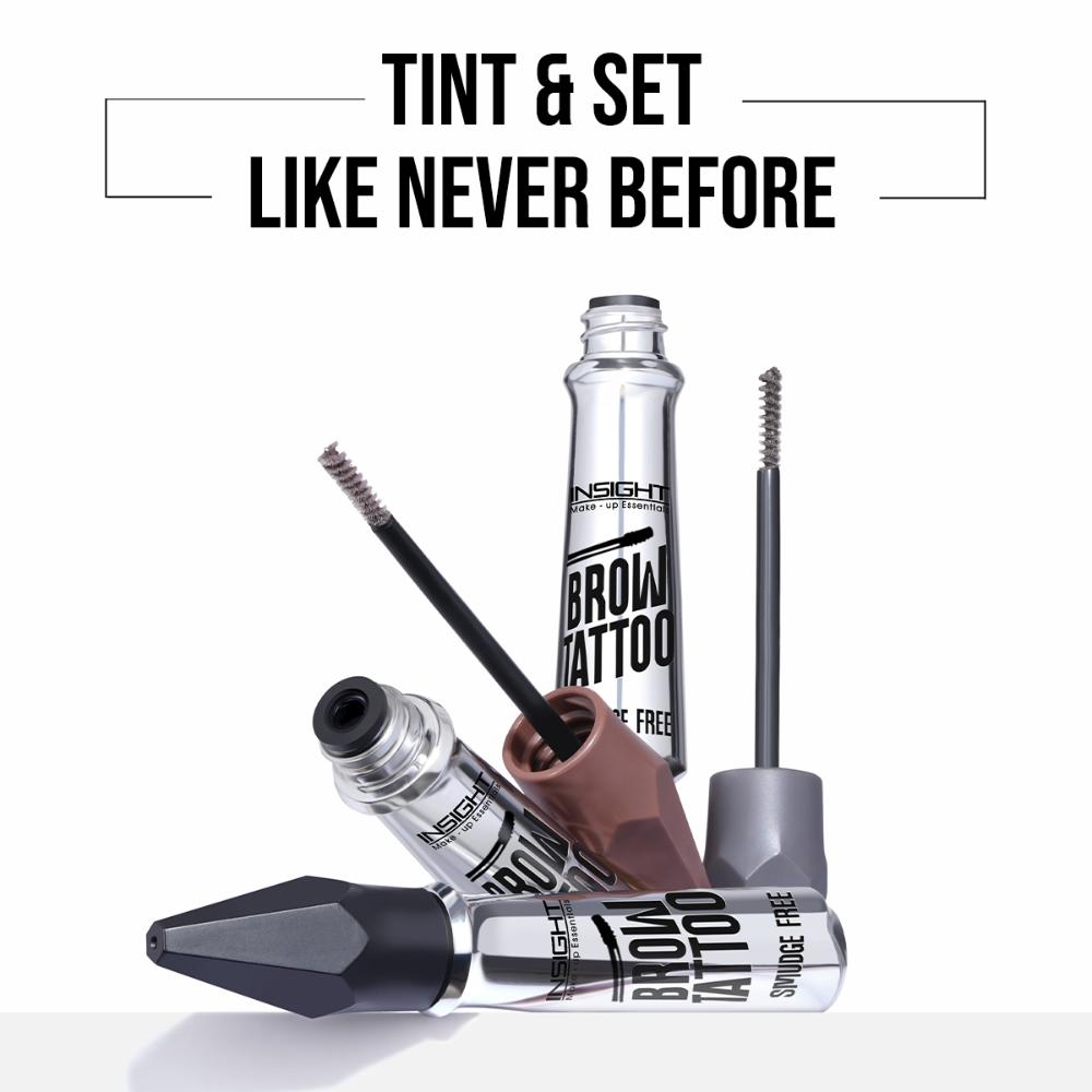 Brow Tattoo, Smudge Proof, Long Lasting Upto 12hr, Castor Oil Infused