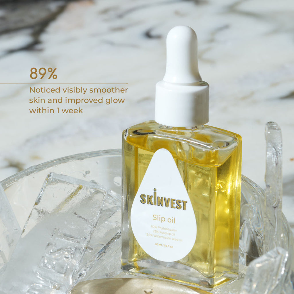 Slip Oil Facial Oil with 60% Phytosqualan, Rosehip & Watermelon Seed Oil