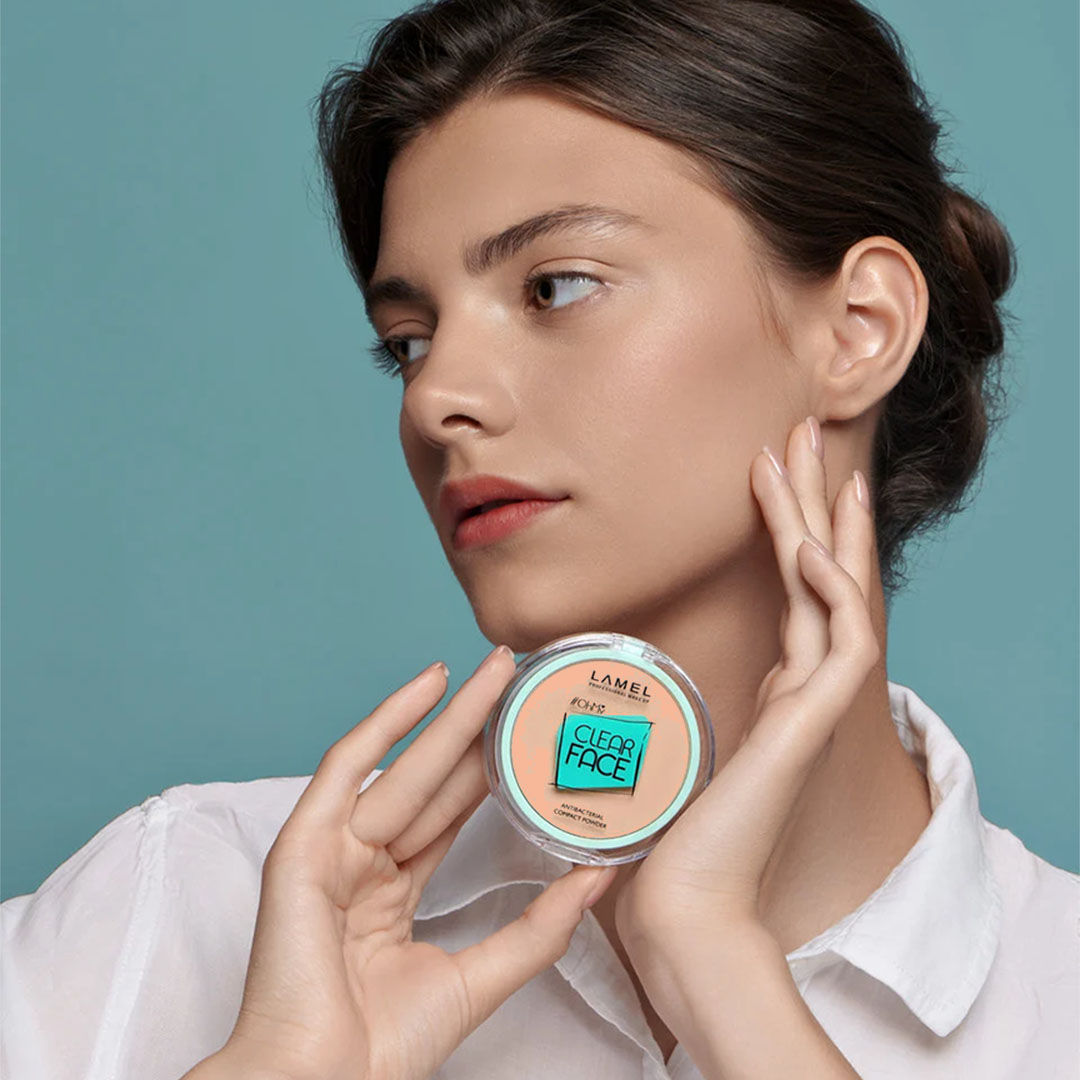 Ohmy Clear Face Antibacterial Compact Powder