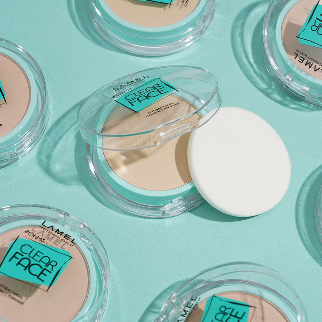 Ohmy Clear Face Antibacterial Compact Powder
