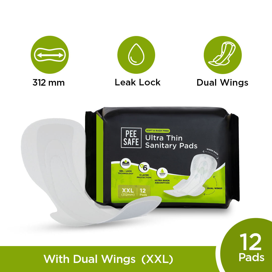 Comfort Ultra Thin Rash Free Sanitary Pads - 12pcs