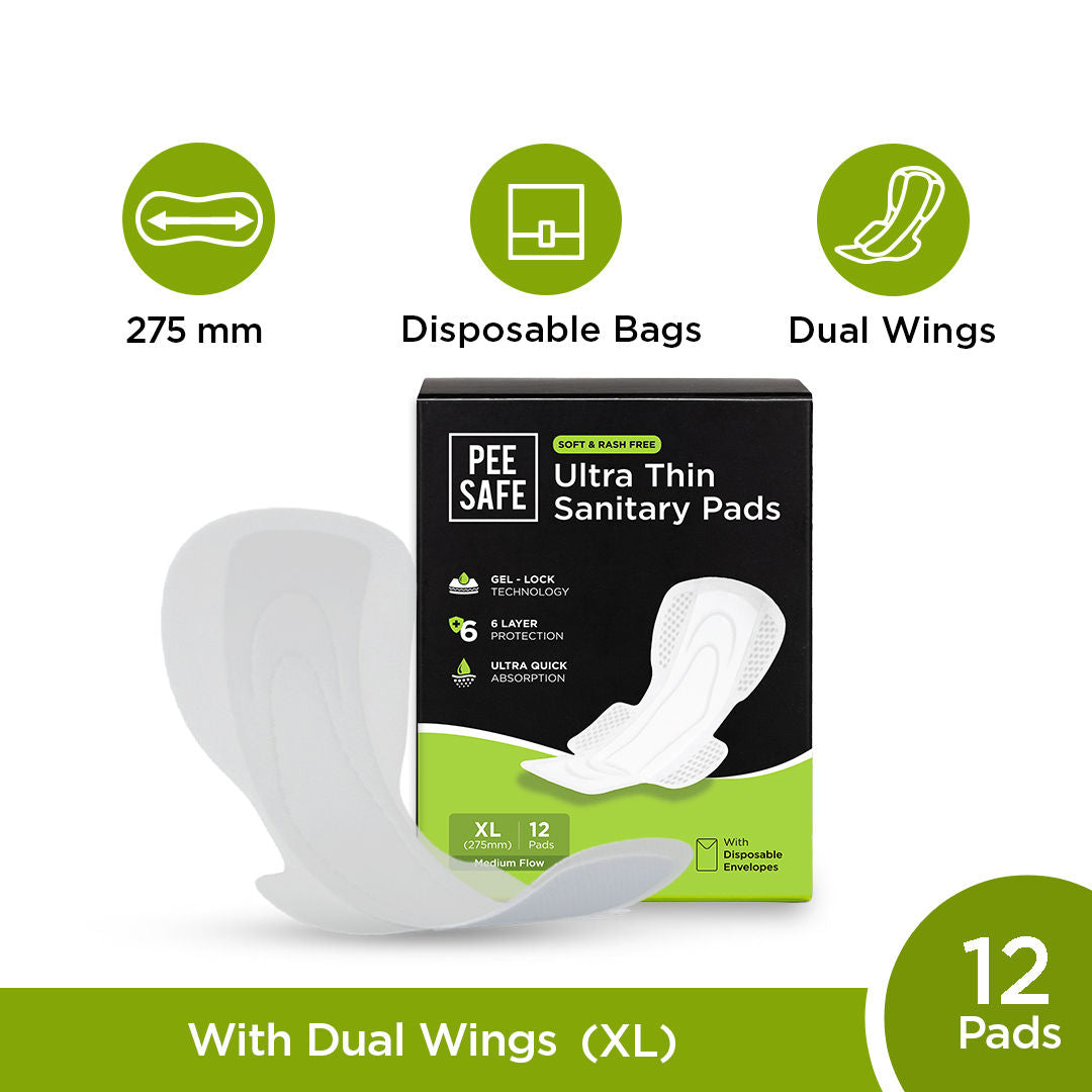 Comfort Ultra Thin Rash Free Sanitary Pads - 12pcs