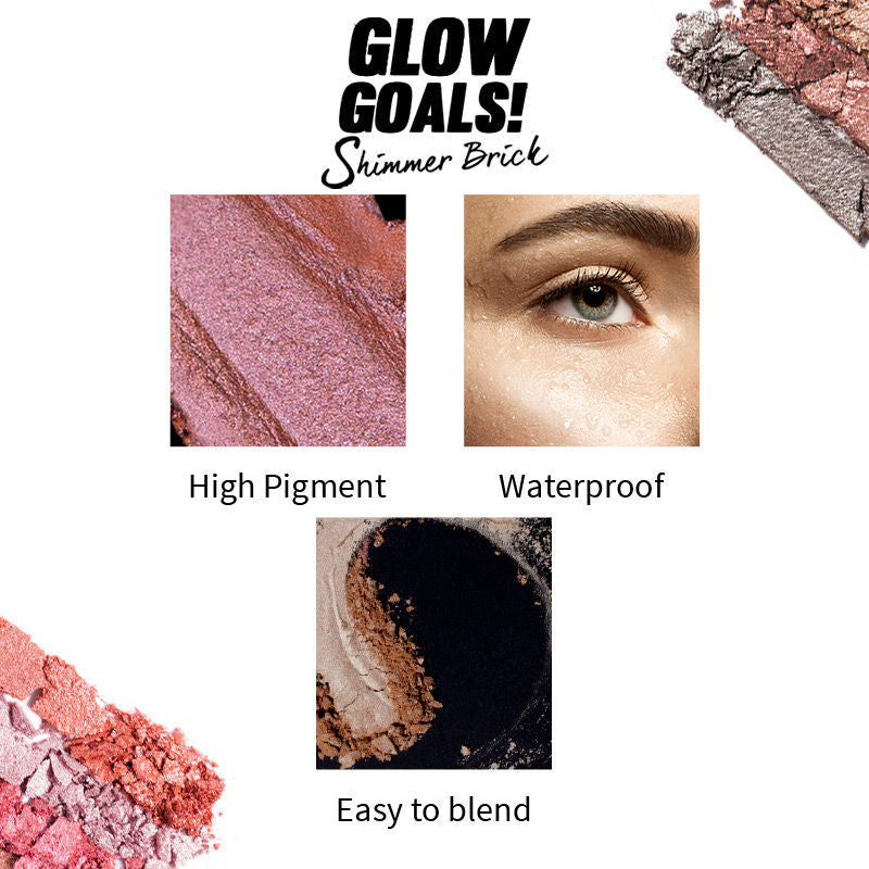 Glow Goals! Shimmer Brick Highlighter Palette