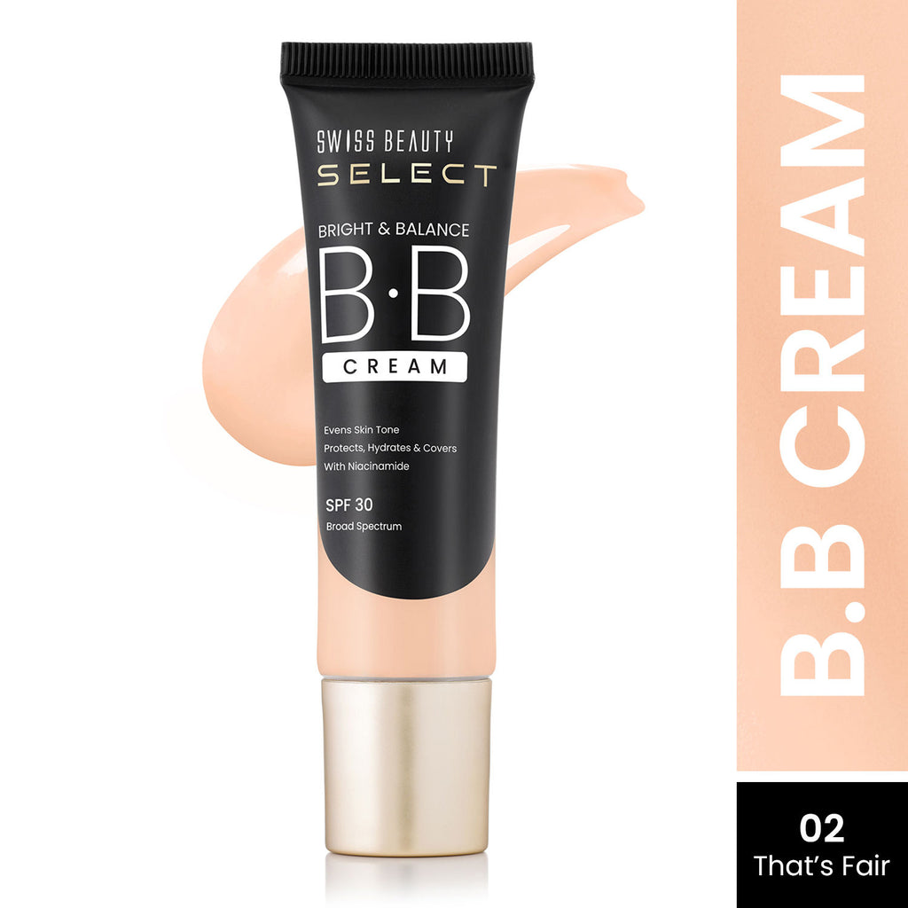 Select Bright & Balance BB Cream with Niacinamide - 2 Thats Fair