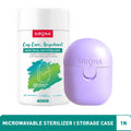 Reusable & Portable Menstrual Cup Sterilizer, Microwave-Safe, Quick & Safe Cup Sterilization