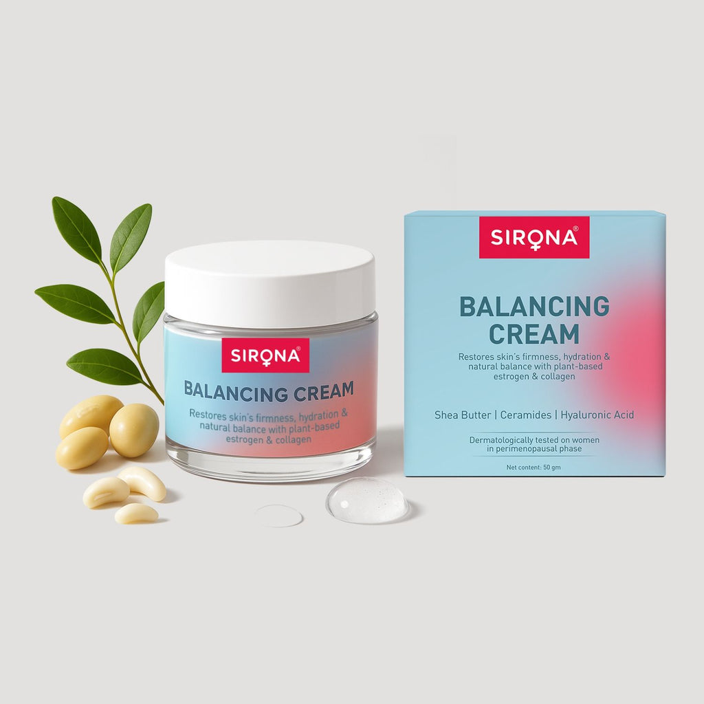 Face & Body Cream For Perimenopausal & Menopausal Skin, Restores Hydration, Derma Tested