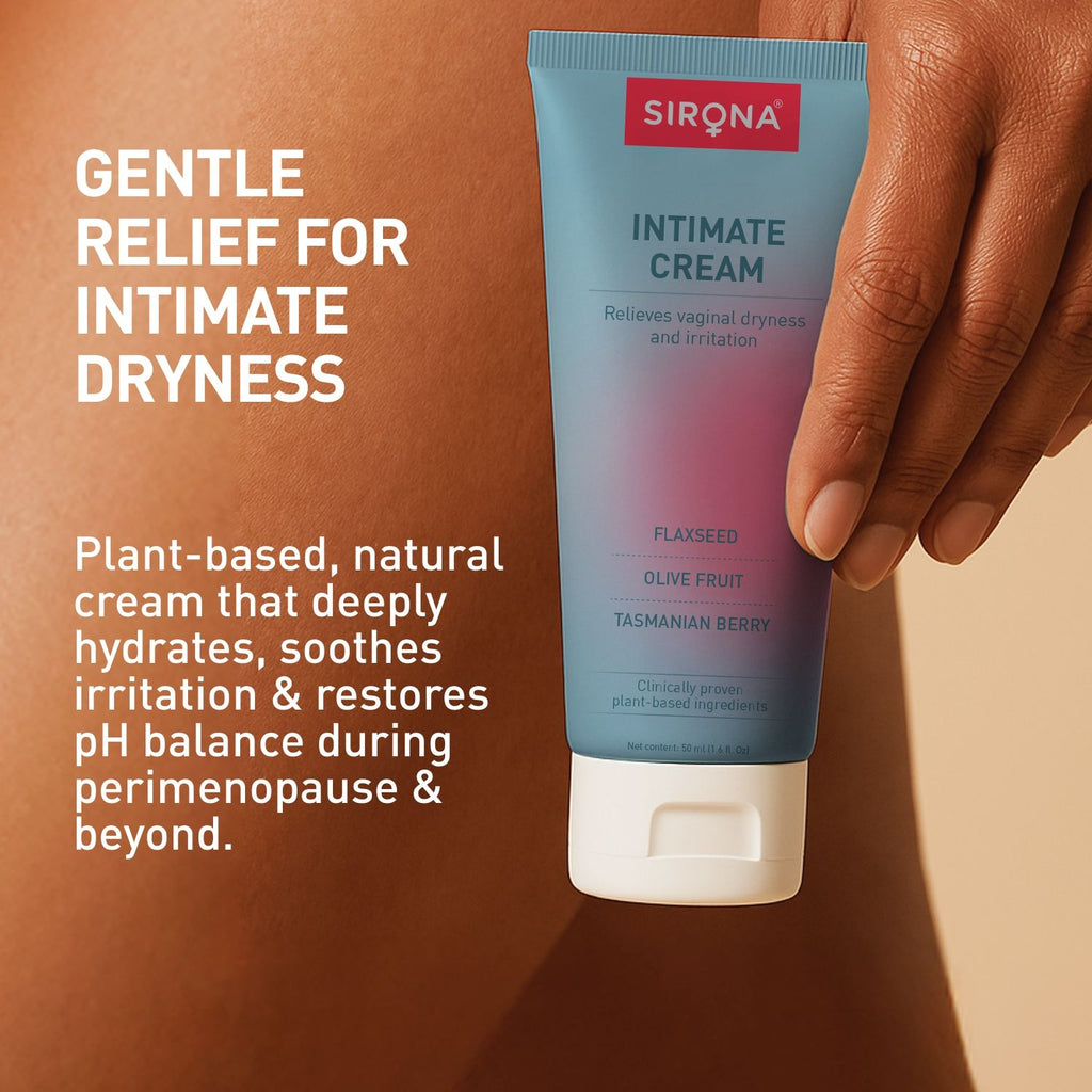 Natural Intimate Cream For Menopause, Relieves Vaginal Dryness, Irritation & Itching