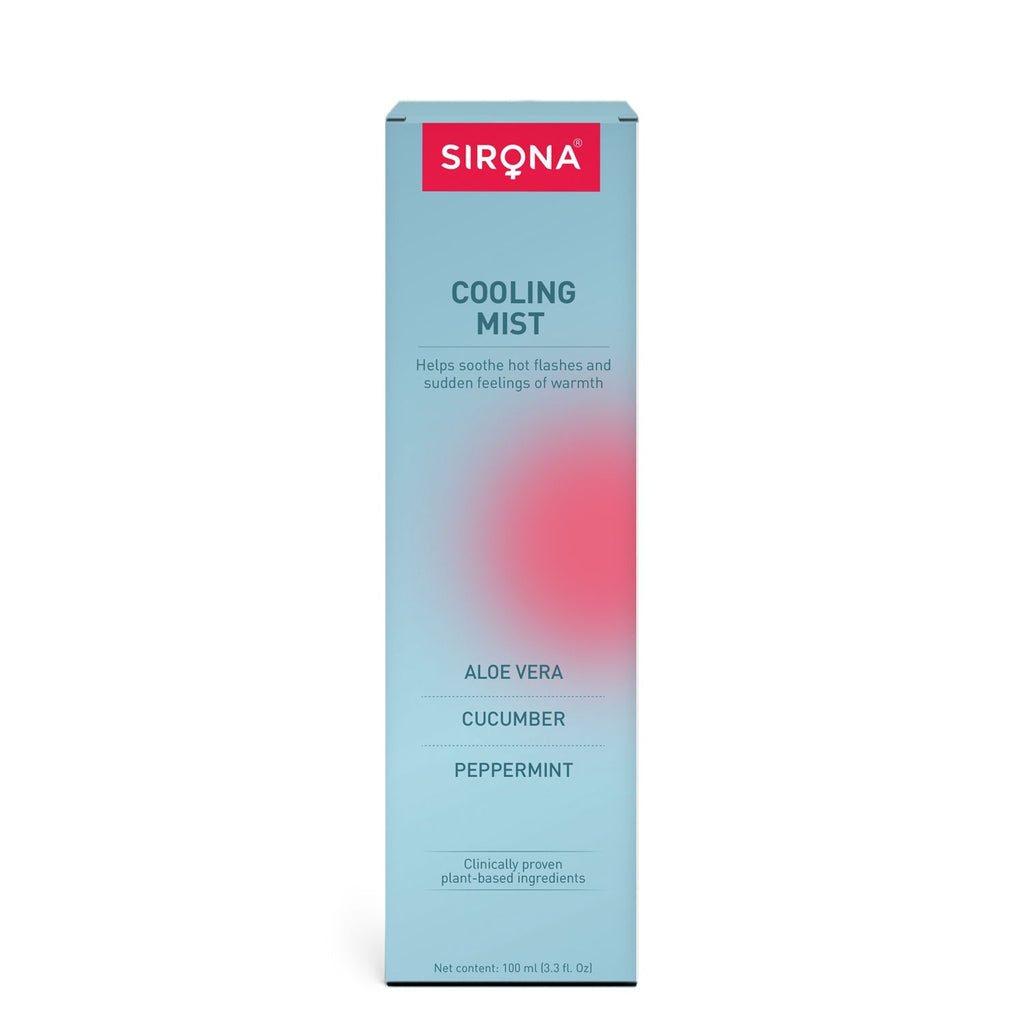 Natural Menopause Cooling Mist Spray For Instant Relief From Hot Flashes & Night Sweats