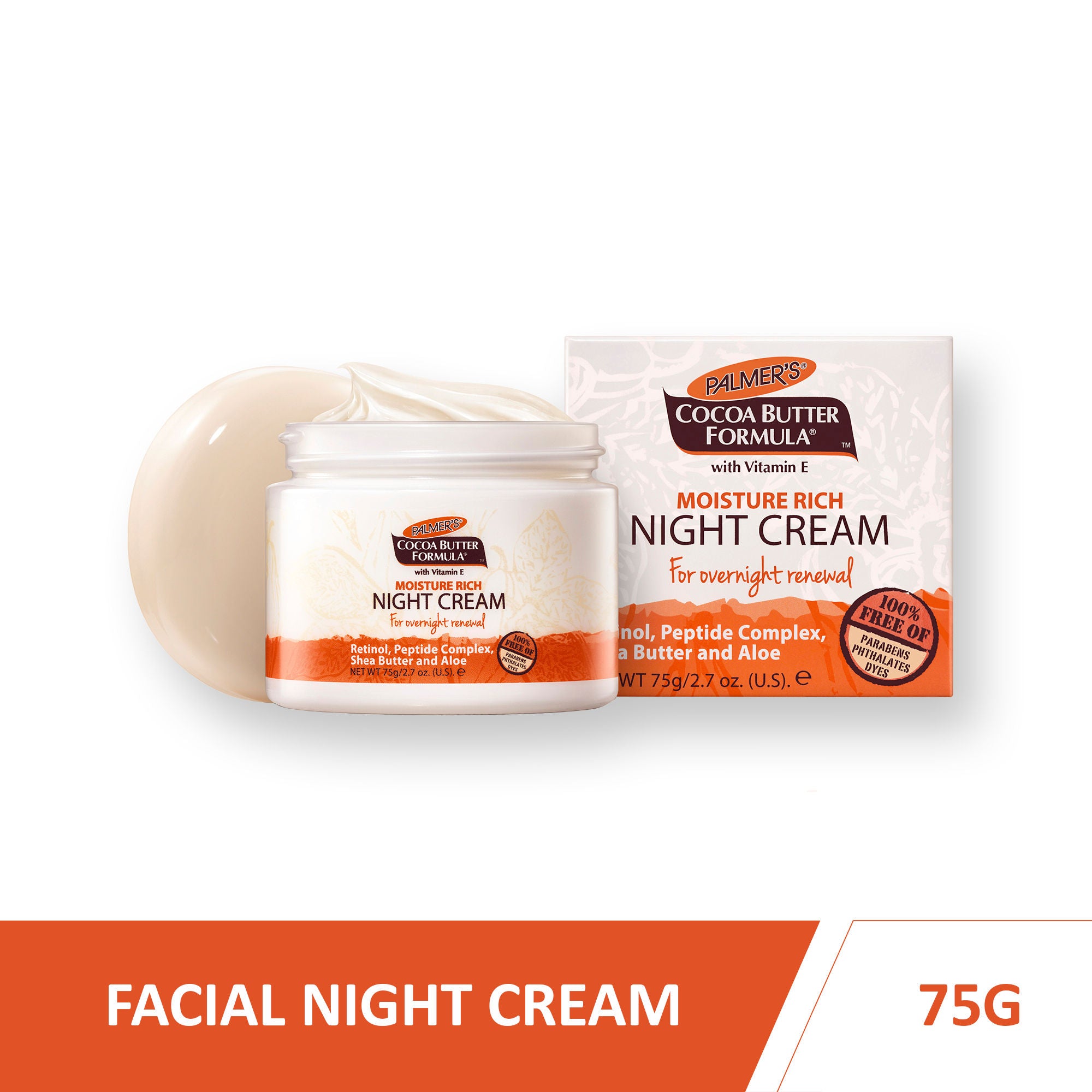 Cocoa Butter Formula Moisture Rich Facial Night Cream