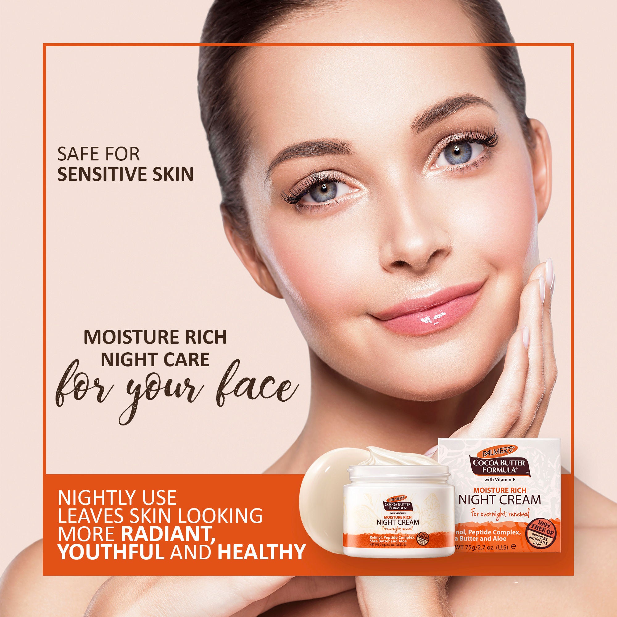 Cocoa Butter Formula Moisture Rich Facial Night Cream