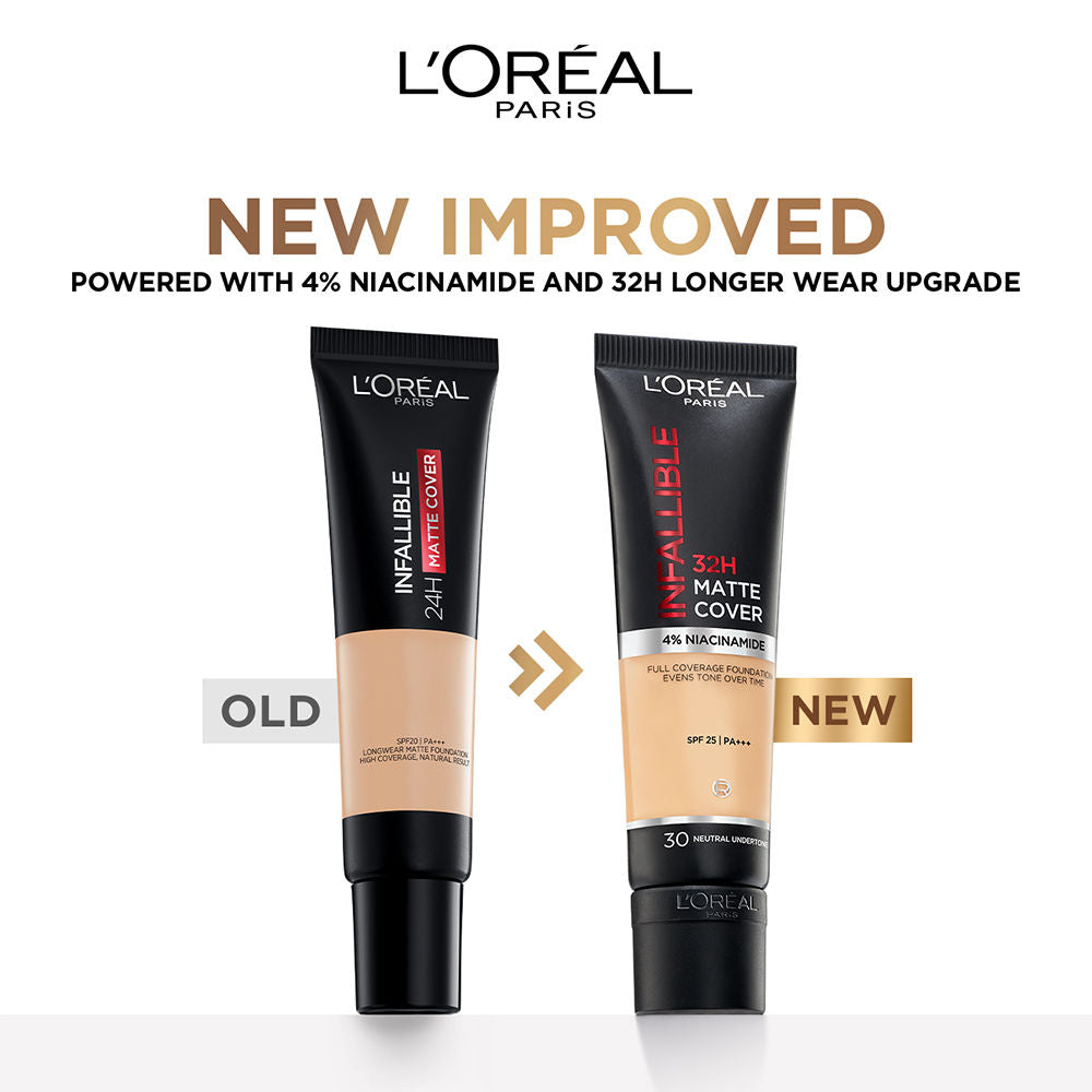L’Oreal Paris Infallible 32H Matte Cover Liquid Foundation