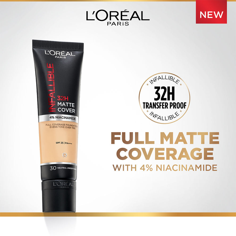 L’Oreal Paris Infallible 32H Matte Cover Liquid Foundation