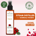 Rose Water Pure & Natural Spray Face Toner, Gulab Jal For Skin & Hair