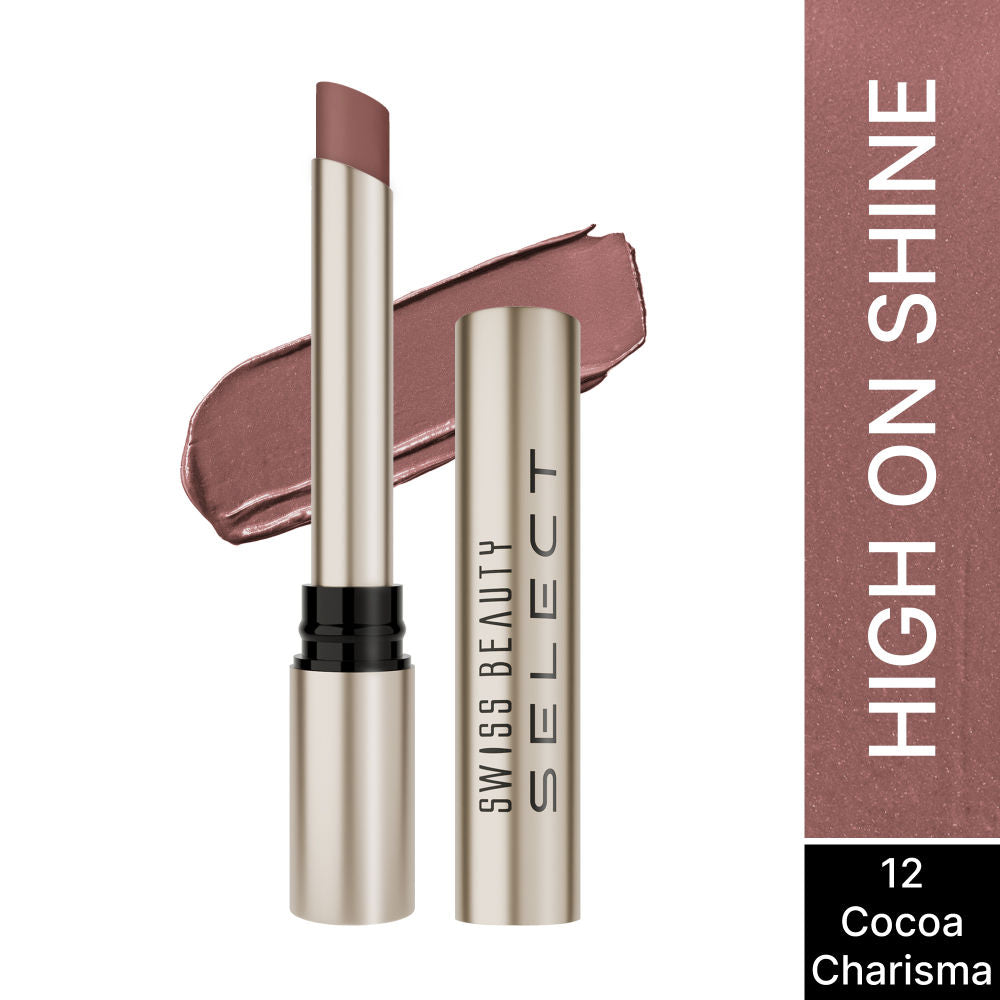 Select High On Shine Lipstick - Cocoa Charisma