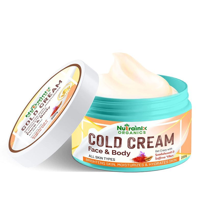 Organics Cold Cream With Sandalwood & Saffron Vibes