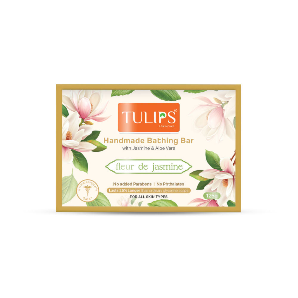 Handmade Bathing Bar Soap Fleur De Jasmine