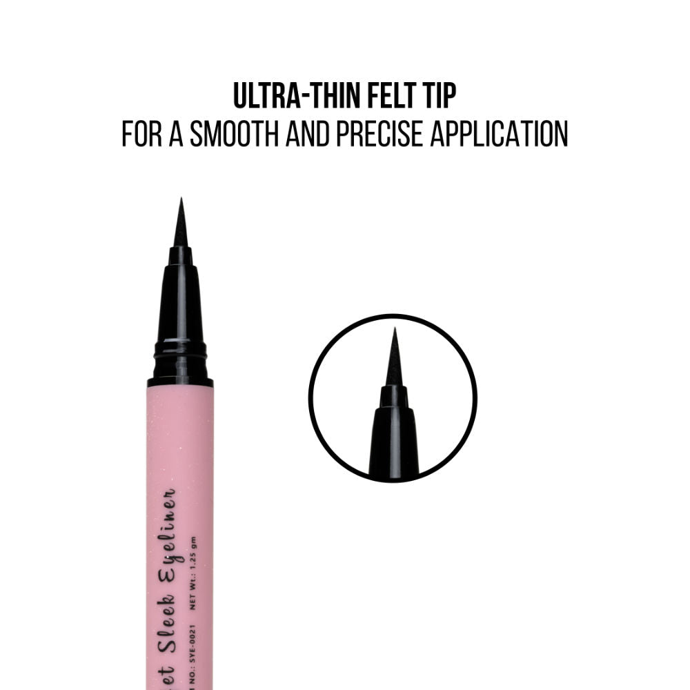 Pro-Jet Sleek 24 Hours Stay Eyeliner - Black