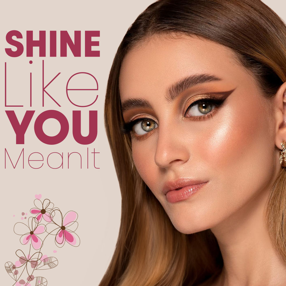 Shimmer Highlighter Powder - Multicolored