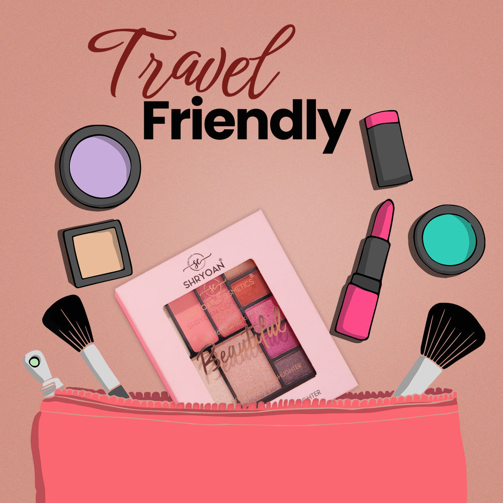 Easey-Peasy Eyeshadow and Highlighter Palette