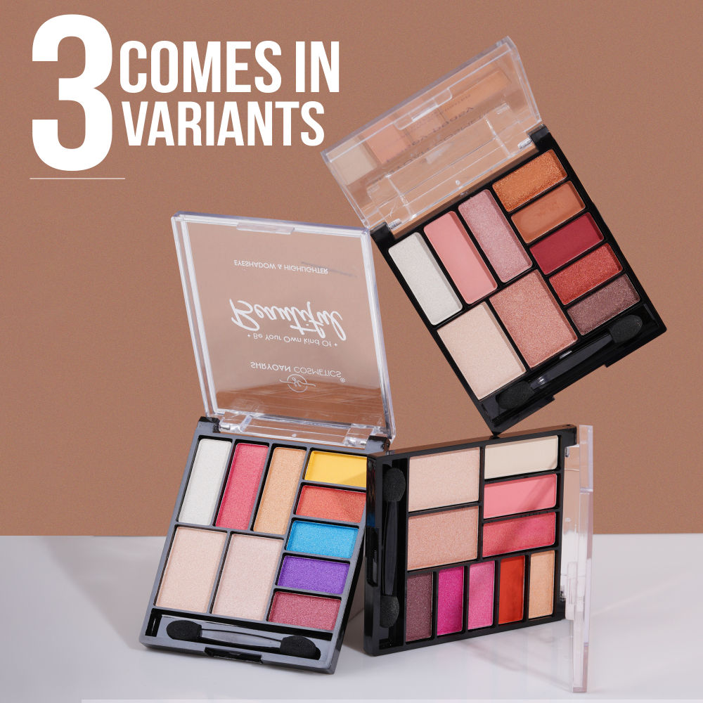 Easey-Peasy Eyeshadow and Highlighter Palette