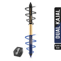 Shimmery Dual Kajal with Sharpener - Black-Brown