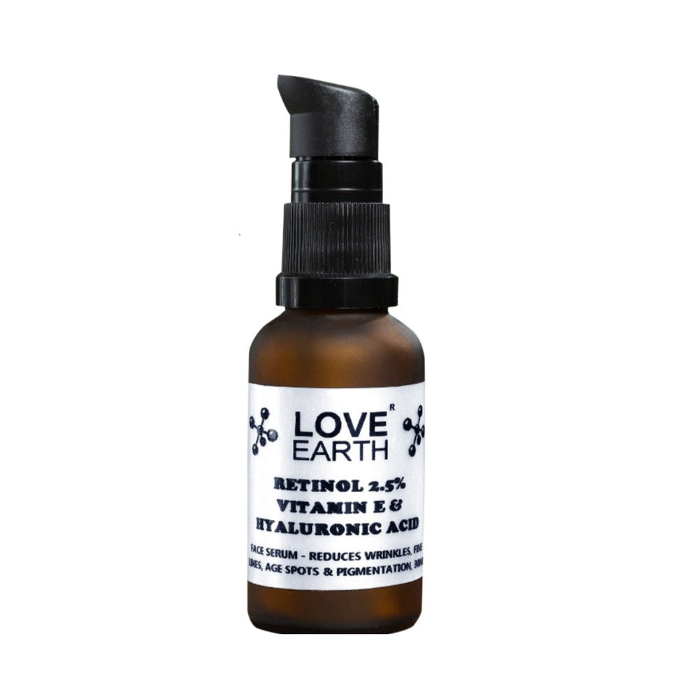 Retinol2.5% Serum for Reducing Wrinkles & Fine Lines with Vitamin E & Hyaluronic Acid