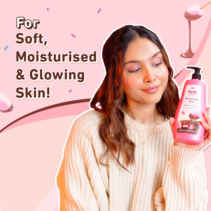 BodyLovin Marshmallow Melt Body Lotion With Shea Butter for Dry, Normal & All Skin type