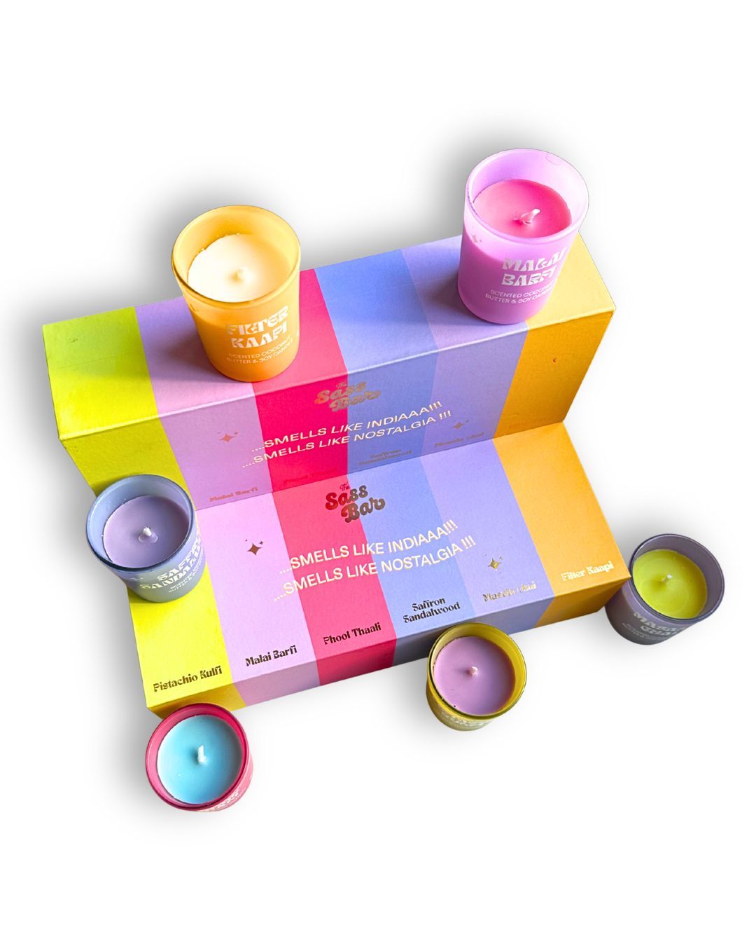 Smells Like India Candle Box - Pistachio Kulfi