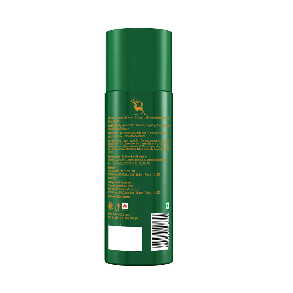 Mycastillo Green Sapphire Deodorant Spray