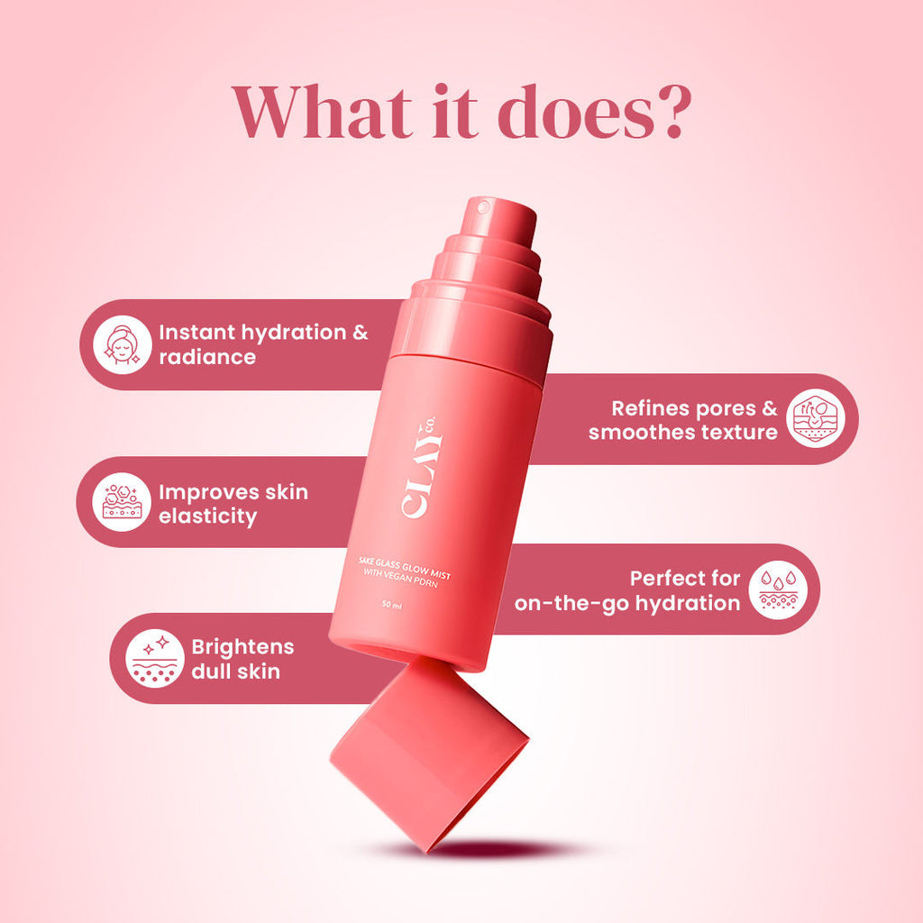 Glass-Glow Sake Mist With Vegan PDRN For Instant Hydration & Skin Elasticity