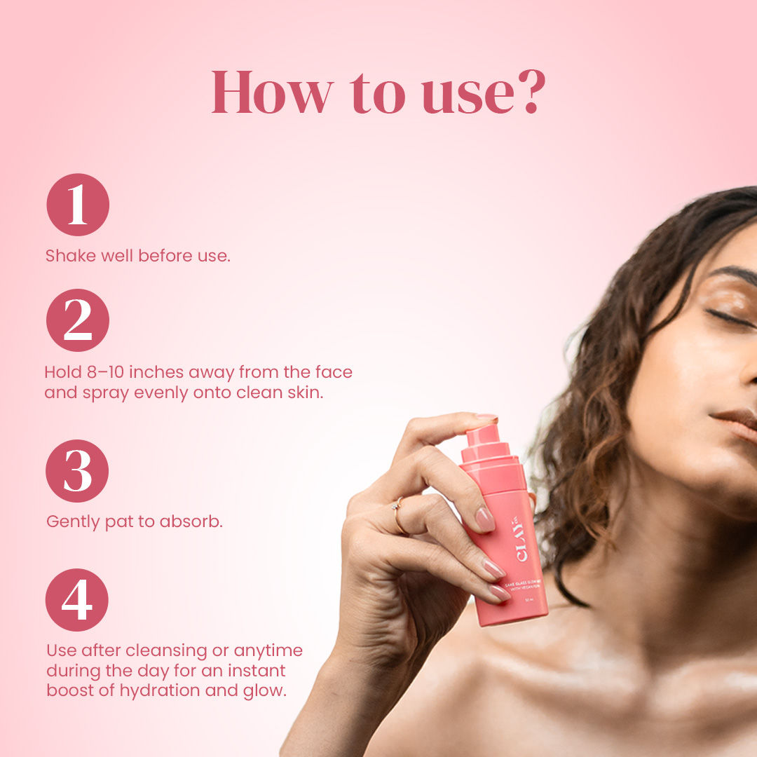 Glass-Glow Sake Mist With Vegan PDRN For Instant Hydration & Skin Elasticity