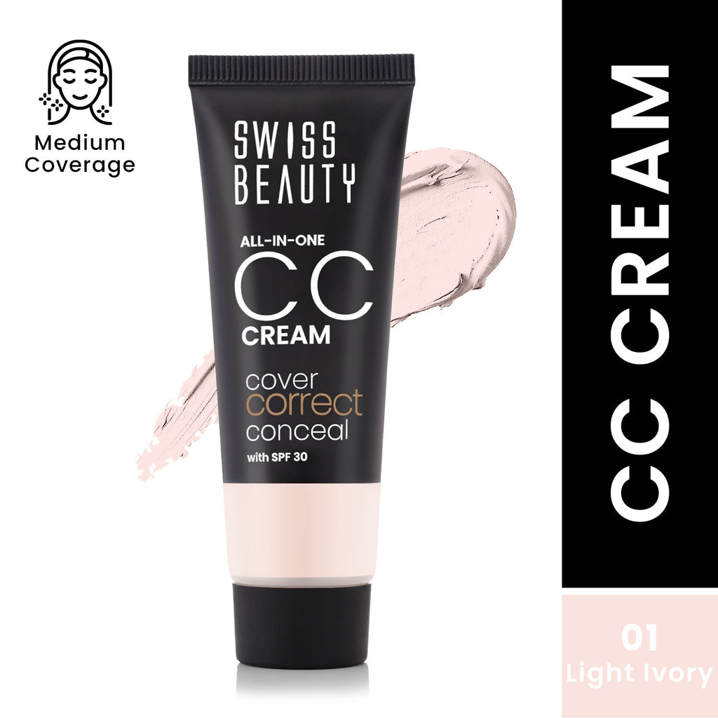 All-In-One CC Cream Cover Correct & Conceal - 01 Light Ivory