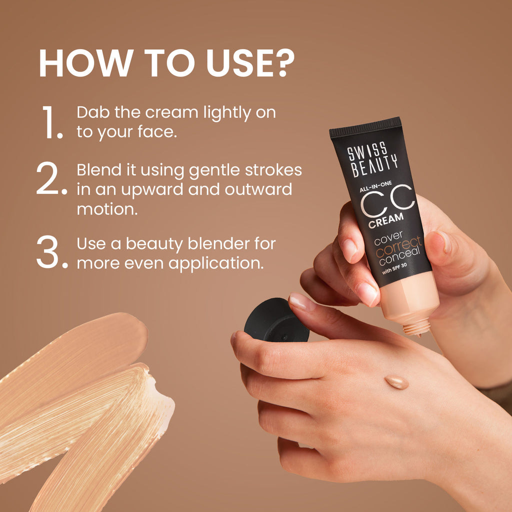 All-In-One CC Cream Cover Correct & Conceal