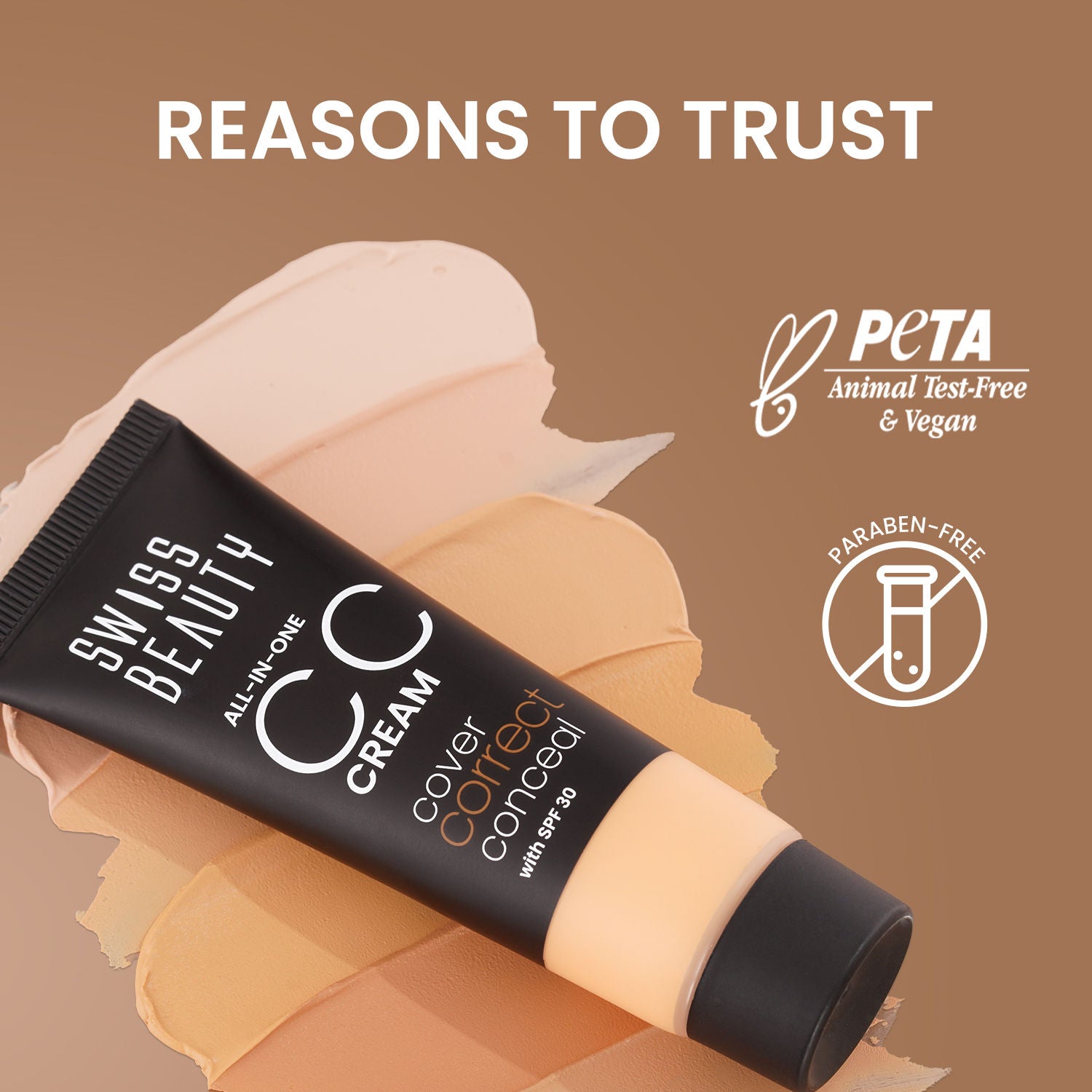 All-In-One CC Cream Cover Correct & Conceal