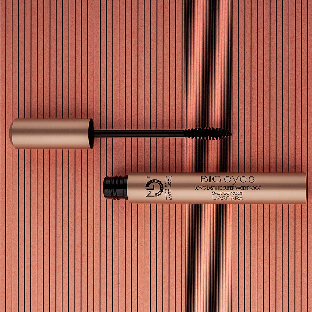 Big Eyes Long Lasting Super Waterproof Smudge Proof Mascara - Black