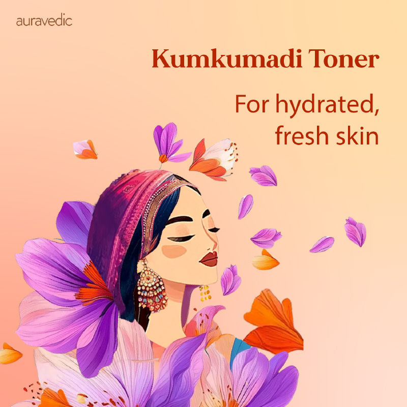 Kumkumadi Face Oil Face Toner Spray kumkumadi Tailam Spray Toner for Glowing Skin