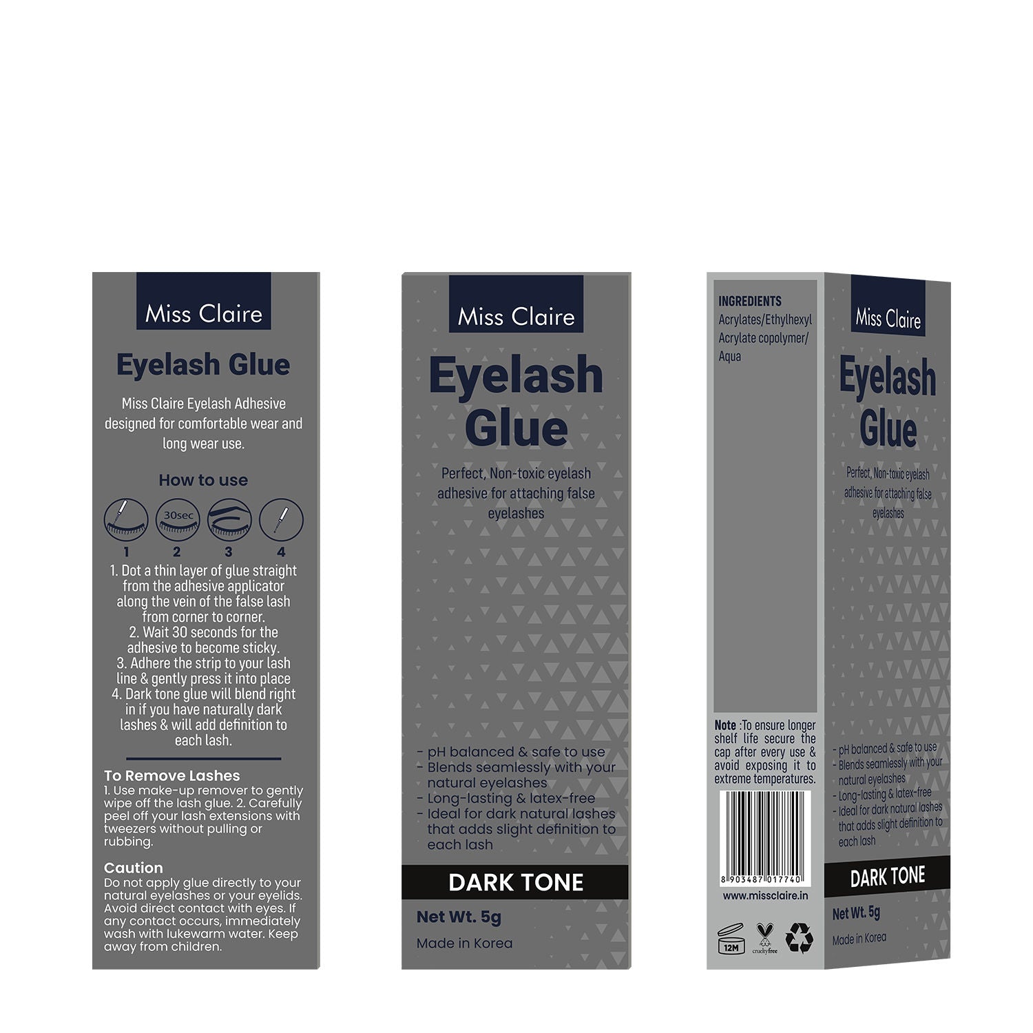 Eyelash Glue - Dark Tone