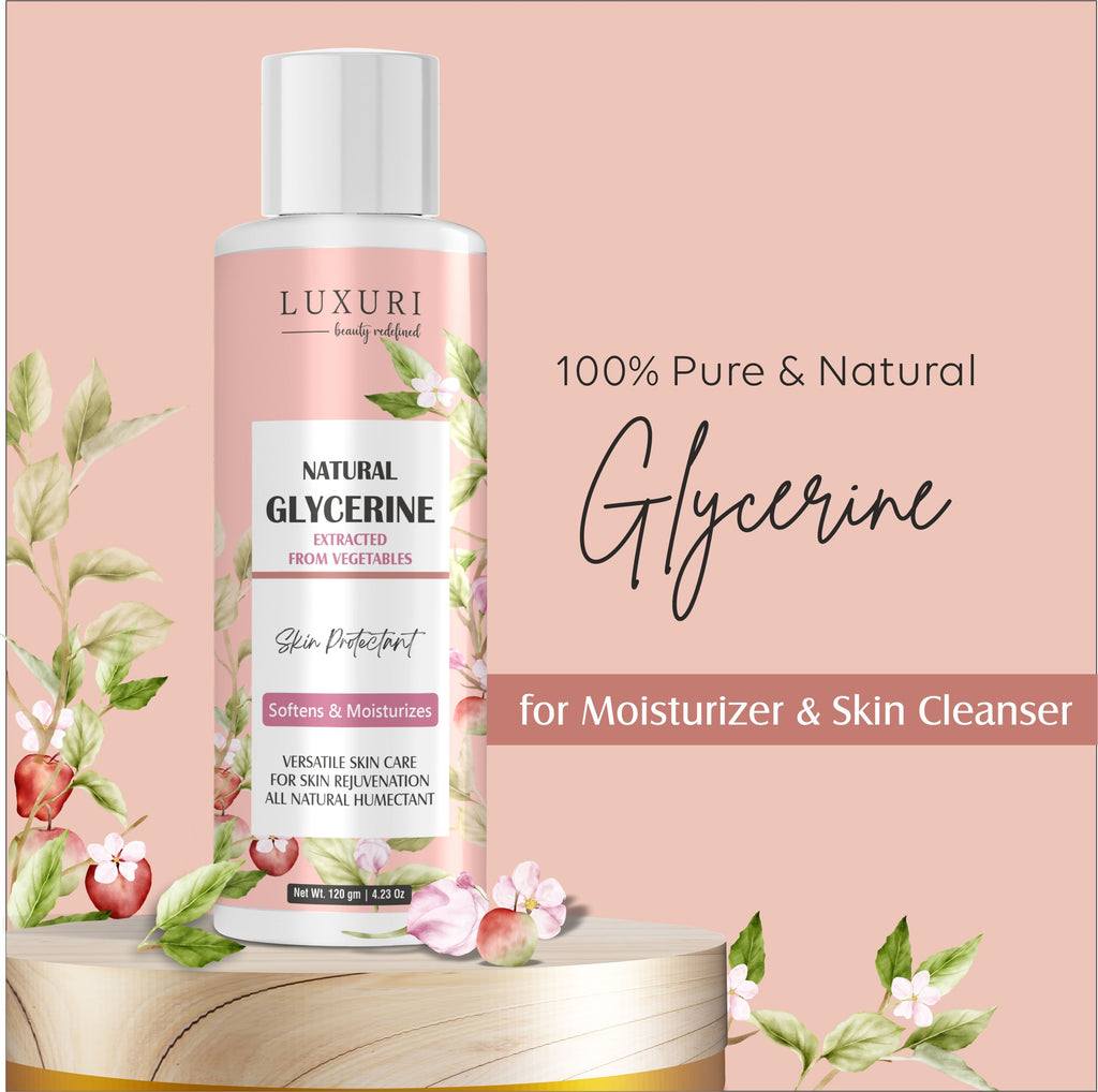 Luxuri 100% Natural Glycerine For Face And Hair Care