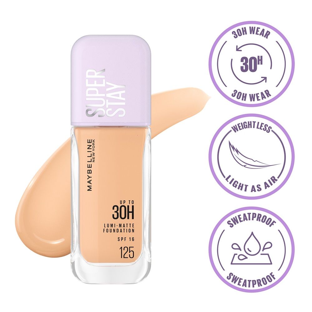 Super Stay Lumi-Matte Liquid Foundation - 125
