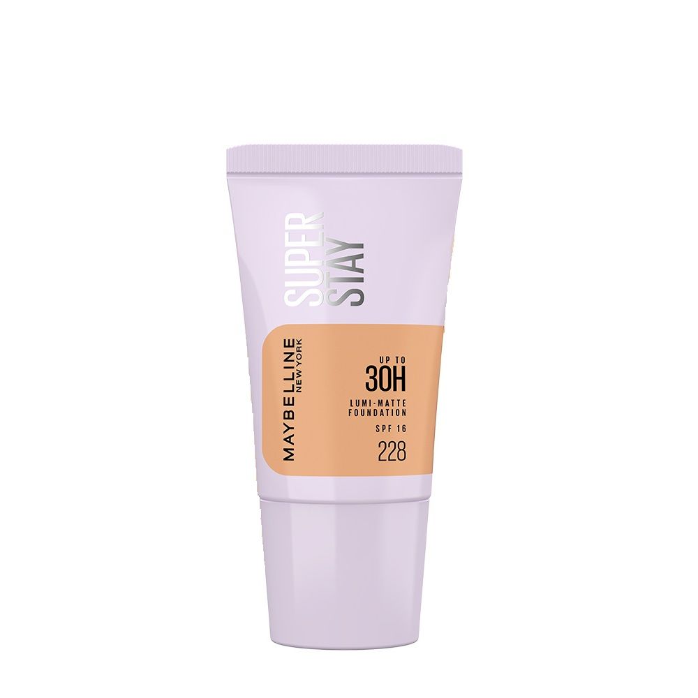 Super Stay Lumi-Matte Foundation-30Hr Wear-Lightweight-Normal-Dry Skin