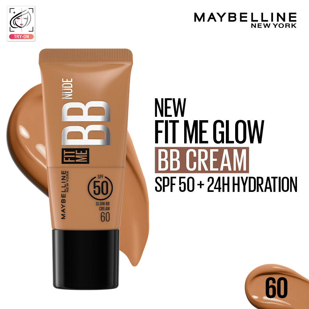 Fit Me Glow BB Skin Tint, SPF 50, Niacinamide, Normal to Dry Skin - 60