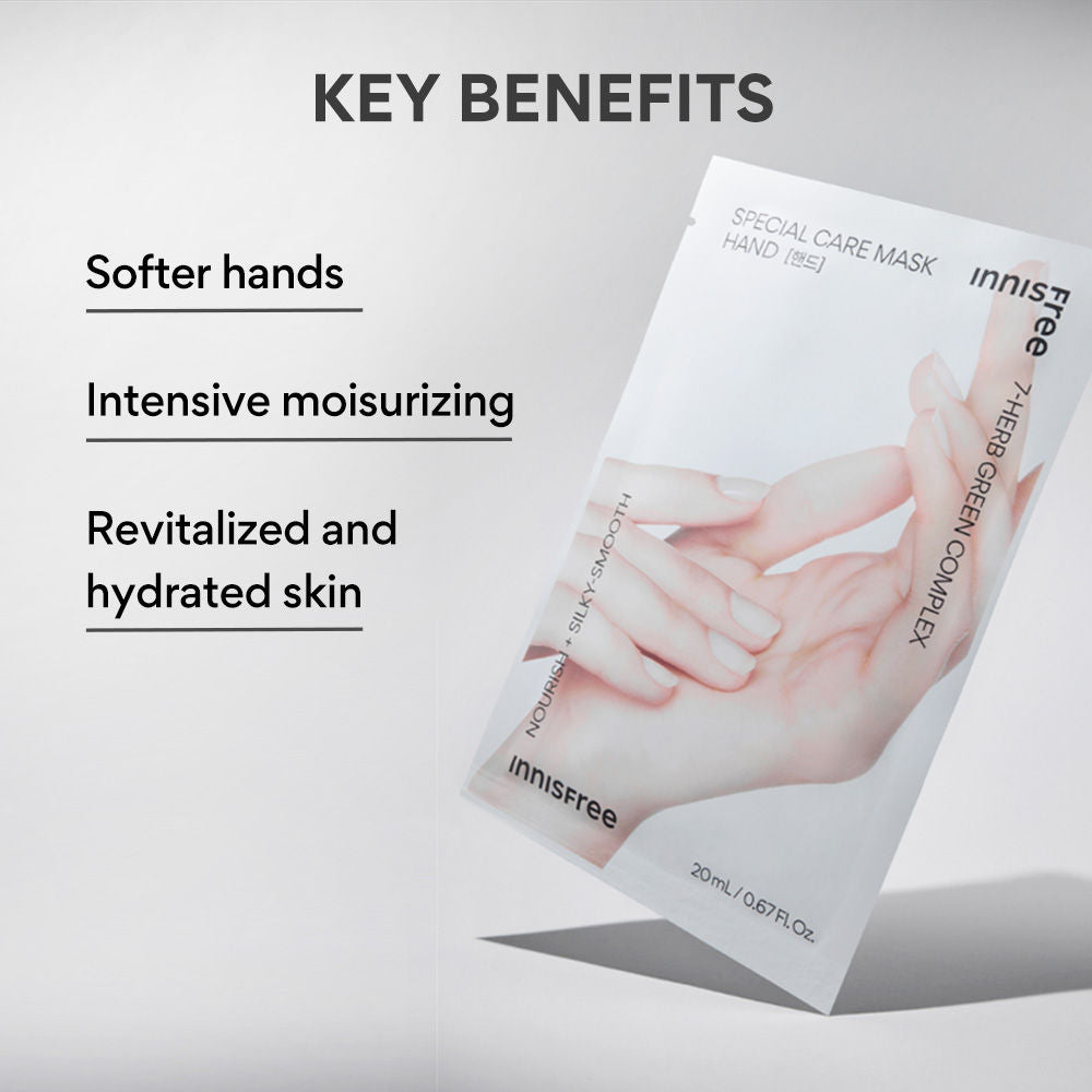 Special Care Hand Mask - Softens & Moisturizes Dry Hands