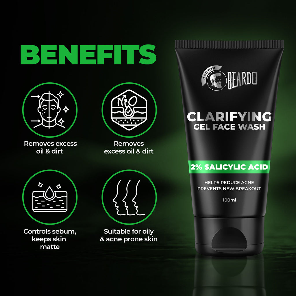 Clarifying Gel Face Wash For Men